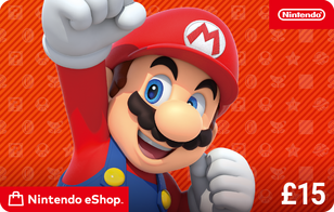 Nintendo 15 GBP eShop