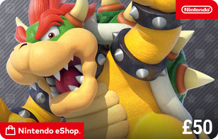 Nintendo 50 GBP eShop