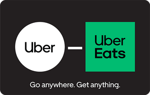 Uber & Uber Eats eGift
