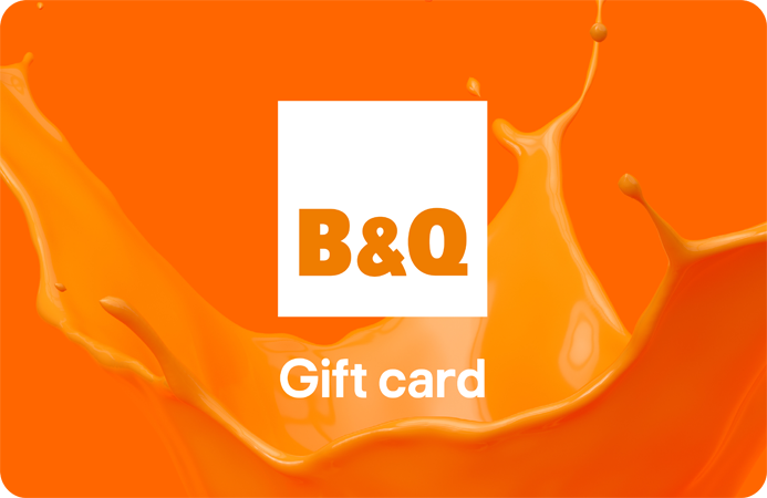 B&Q Gift Card Top Up