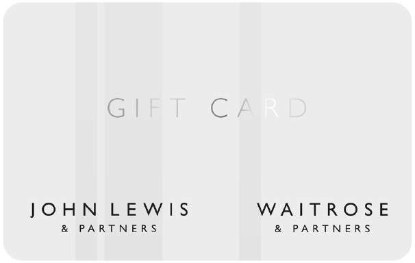 John Lewis & Waitrose Gift Card Top Up 