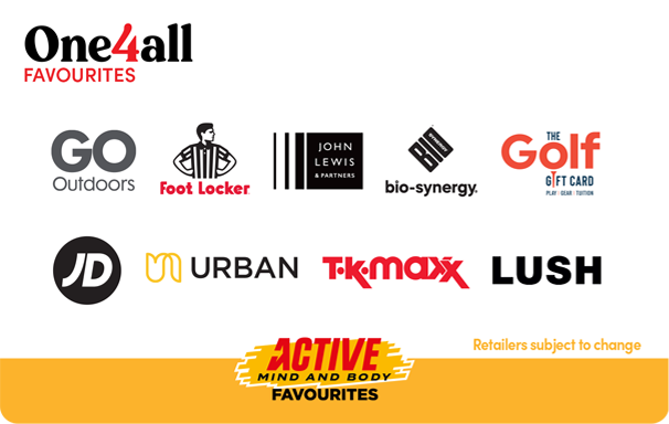 Active Favourites Gift Card